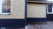 Угол наружный для фасадных панелей Stein, Янтарный