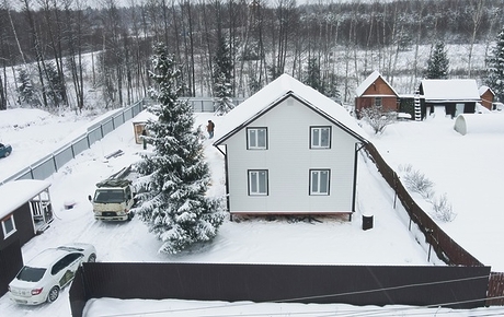 Труба водосточная 3 м Lux, пломбир - 90